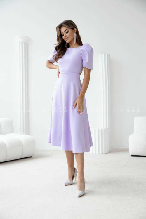 Sukienka midi lawendowa Ariana 1
