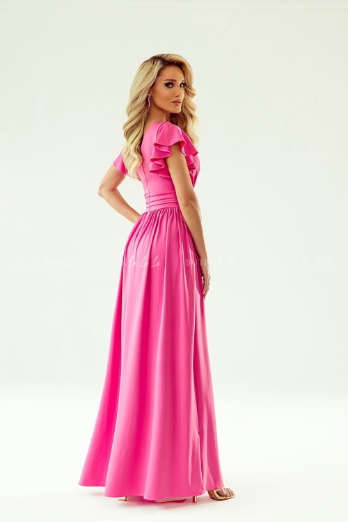 sukienka różowa Mediolan 1