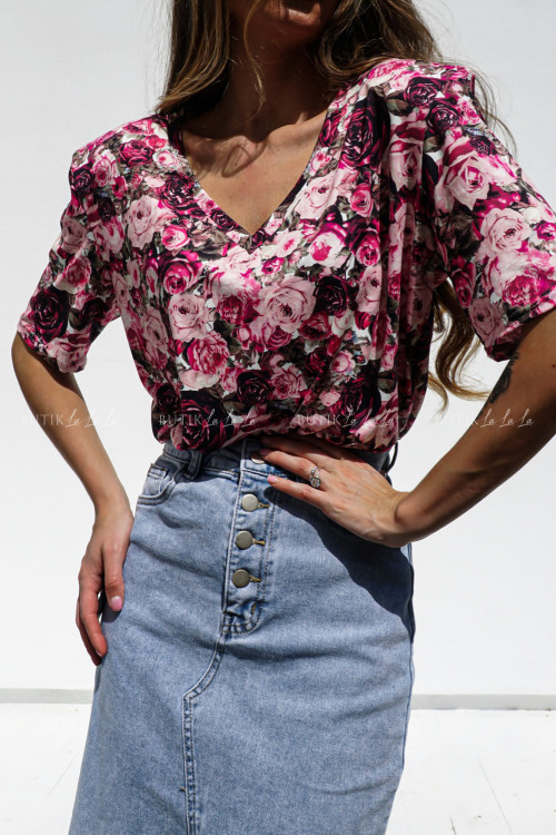 Spódnica jeansowa jasna Shining 5