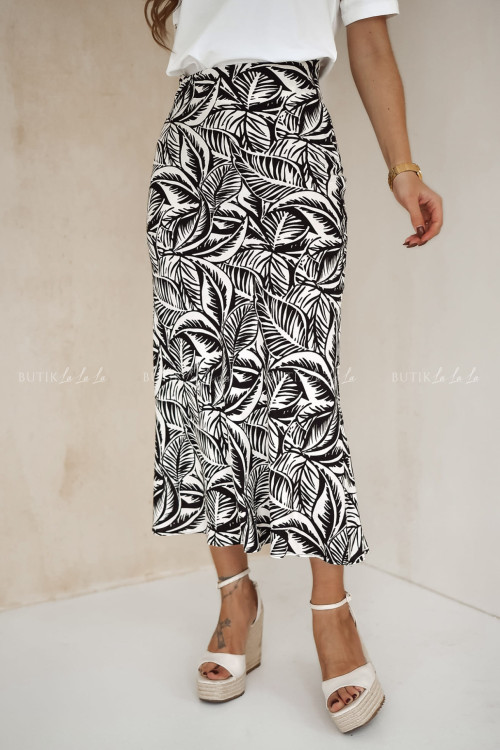 Spódnica biało czarna Dersi