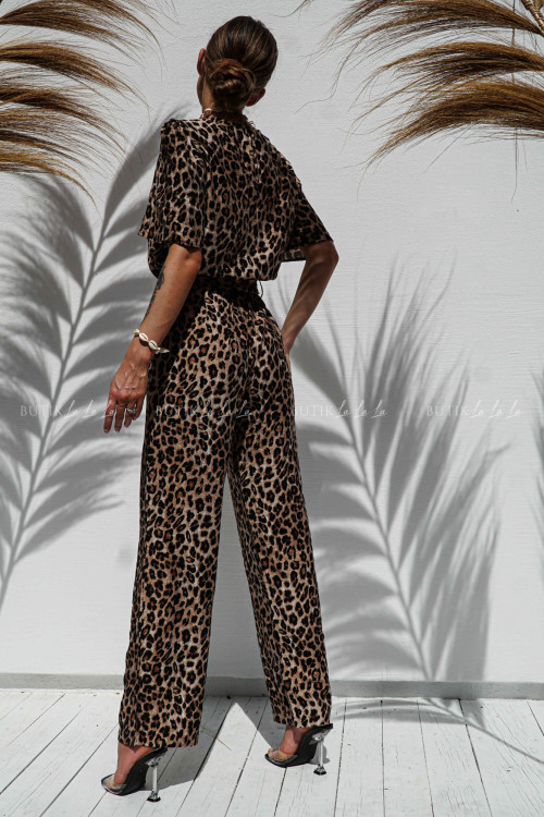 Kombinezon w zwierzęcy print Berlo 2