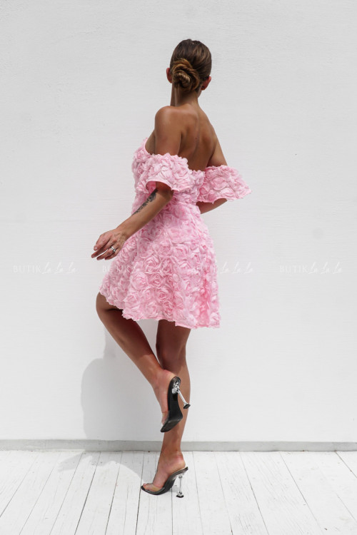 Sukienka kwiatowa różowa Candies 2