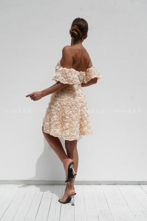 Sukienka kwiatowa kremowa Candies 2