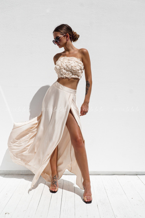 Komplet kremowy Merci 3