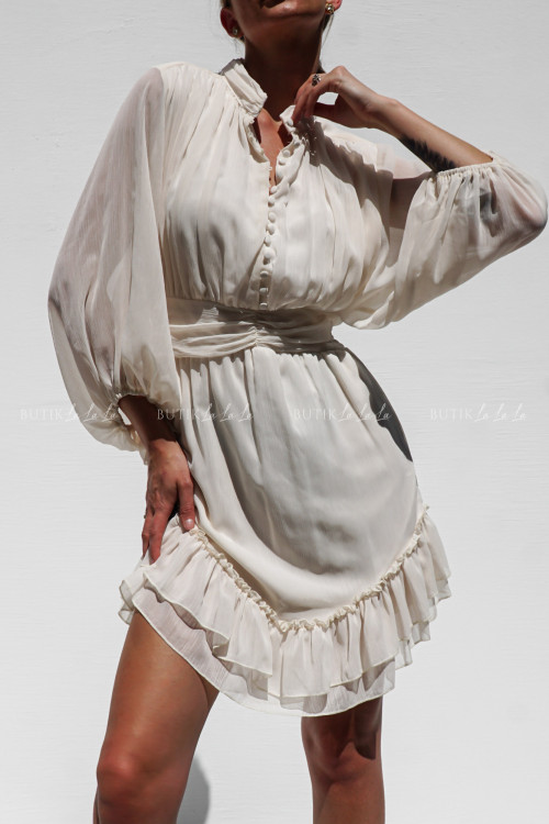 Sukienka kremowa Jackson