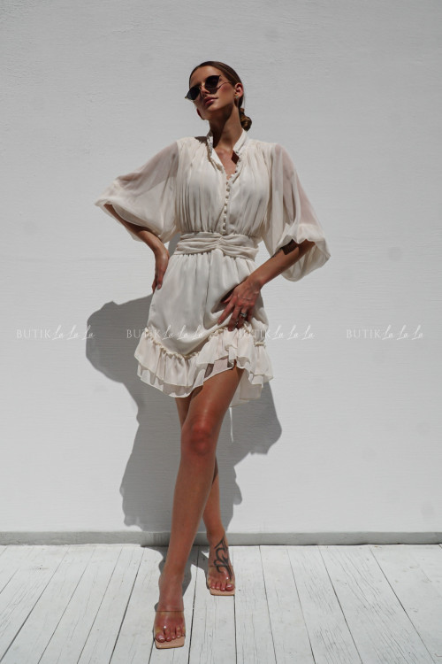 Sukienka kremowa Jackson 3