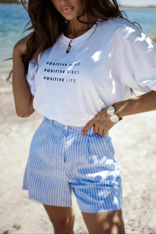 Bluzka biała Positive 1