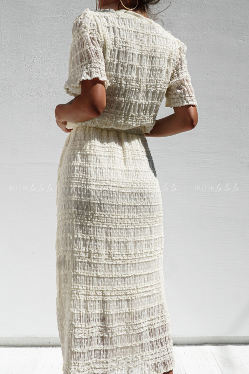 Komplet kremowy Gaja 2