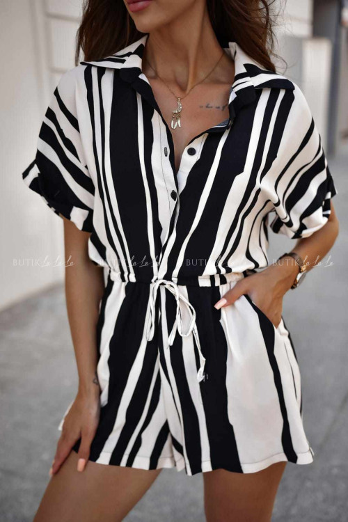 Kombinezon beżowo czarny Merlin