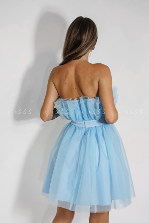 Sukienka tiulowa blekitna Charlotte 1