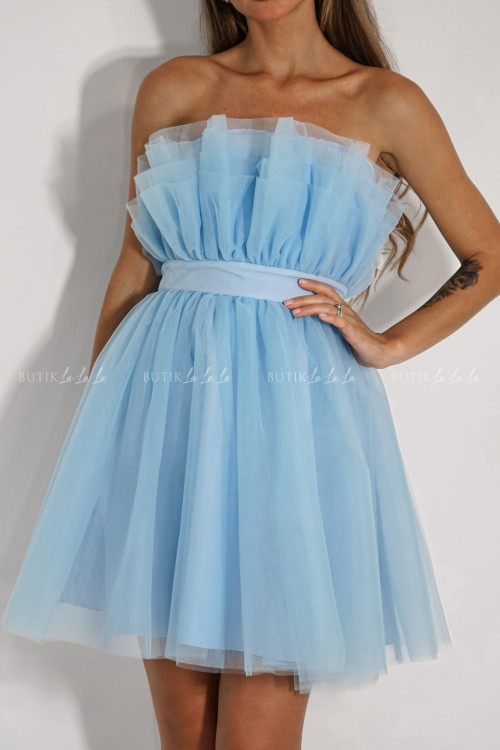 Sukienka tiulowa blekitna Charlotte