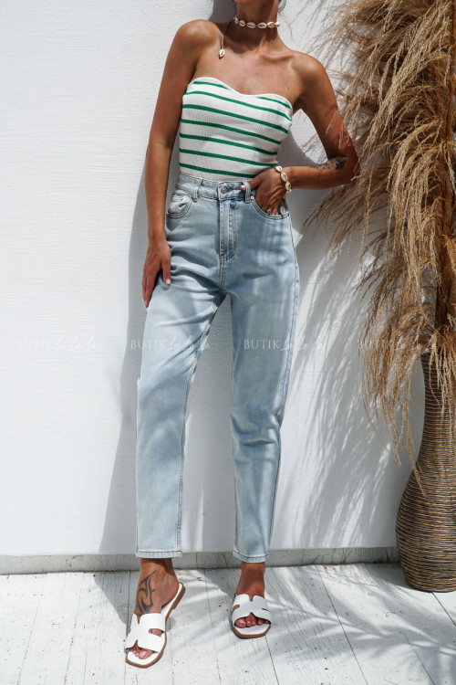 Spodnie jeansowe jasne Karper 3