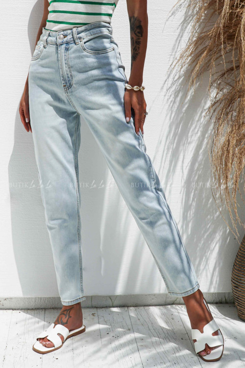 Spodnie jeansowe jasne Karper 5