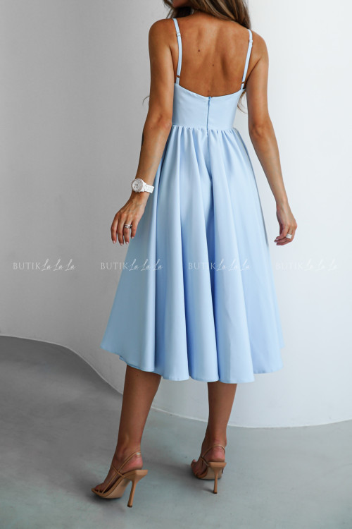 Sukienka midi błękitna Norway 1