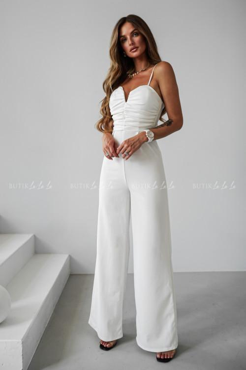 Kombinezon biały Darlome 1