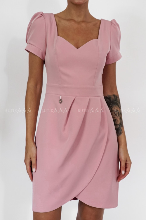 sukienka pudrowa Nissa