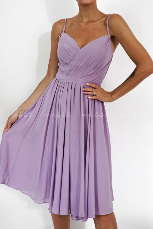 Sukienka jasno fioletowa Berlie 2