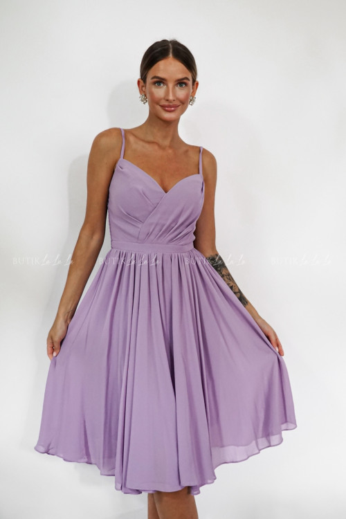 Sukienka jasno fioletowa Berlie 3
