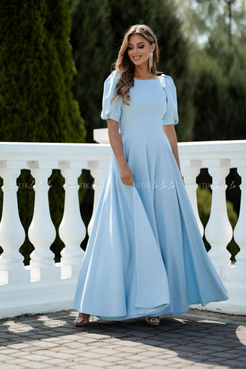 Sukienka maxi błękitna Ariana 1