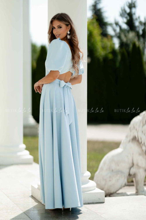 Sukienka maxi błękitna Ariana 3