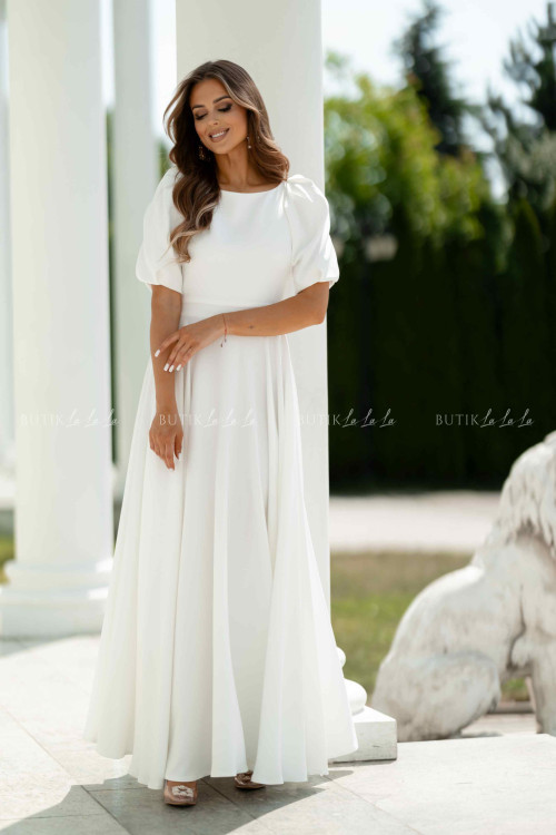 Sukienka maxi biała Ariana 1