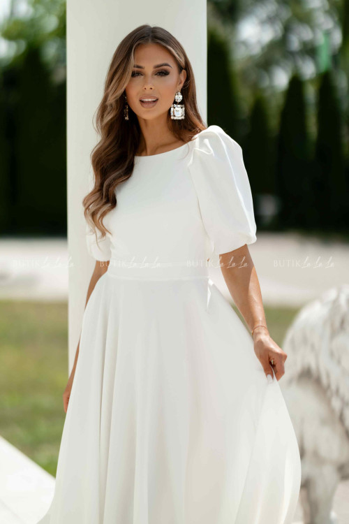 Sukienka maxi biała Ariana 3