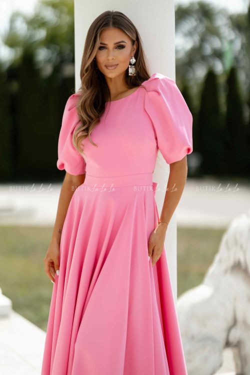 Sukienka maxi różowa Ariana 2