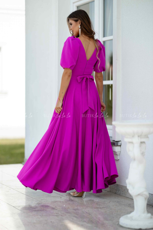Sukienka maxi fuksja Grande 2