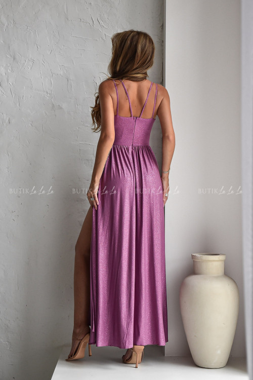 Sukienka maxi różowa Barcelona 2