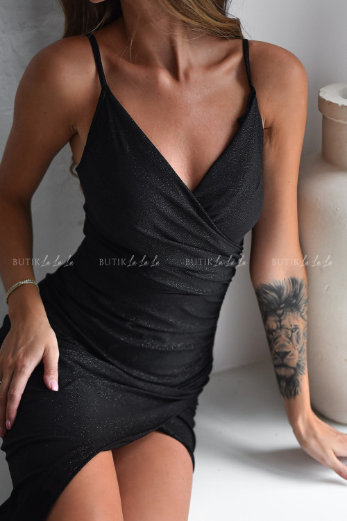 sukienka maxi czarna Anabel