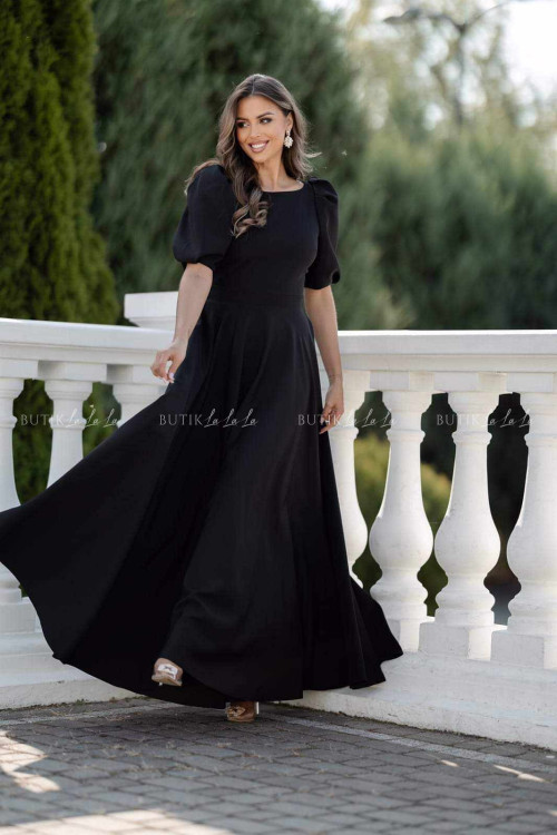 Sukienka maxi czarna Ariana 3