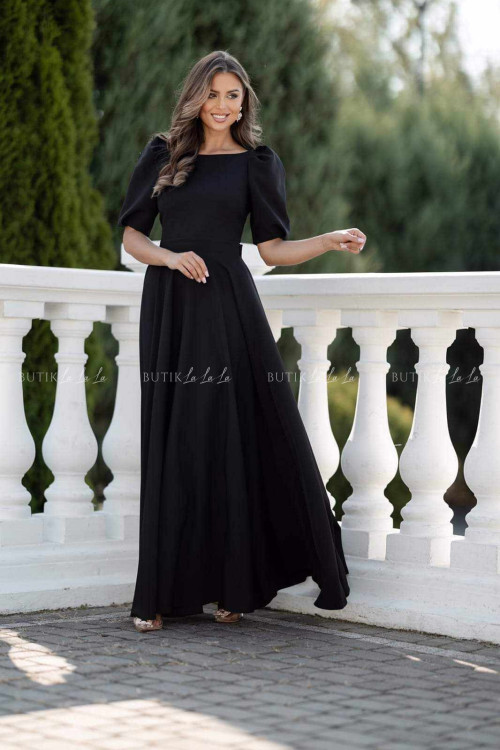 Sukienka maxi czarna Ariana 1