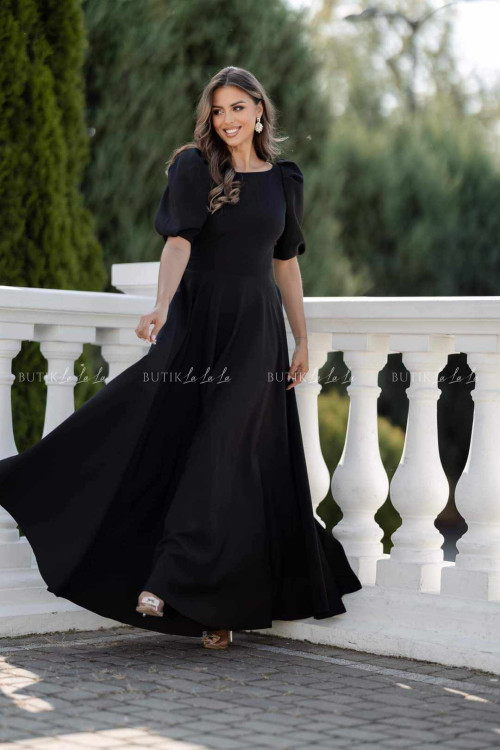 Sukienka maxi czarna Ariana 2