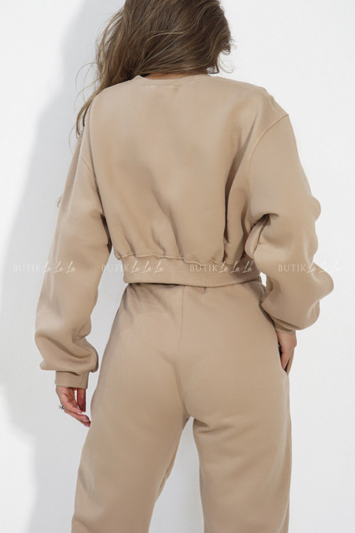 Komplet dresowy beżowy LilaLou 3