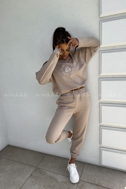 Komplet dresowy beżowy ByMe 4