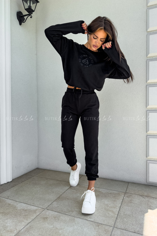 Komplet dresowy czarny ByMe 3