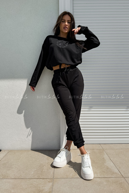 Komplet dresowy czarny ByMe