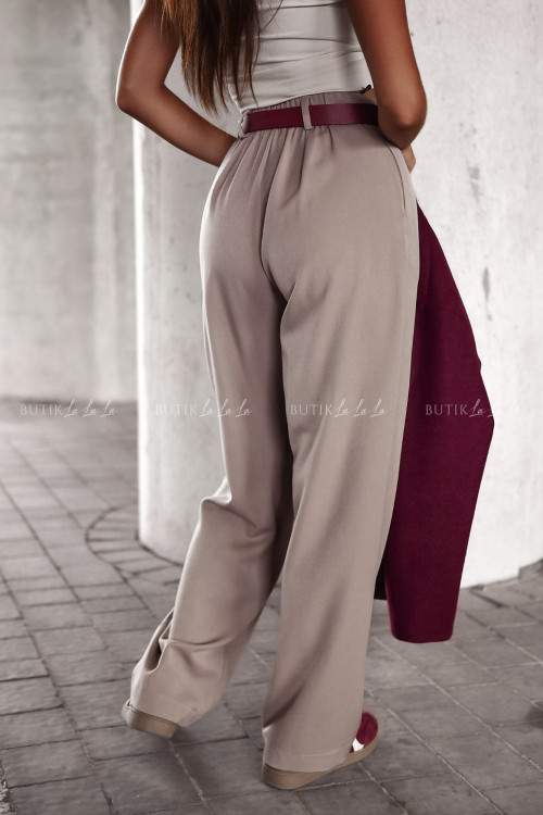 Spodnie beżowe Henrol 1
