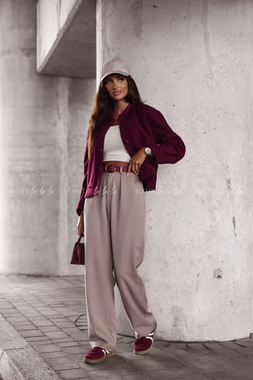 Spodnie beżowe Henrol 3