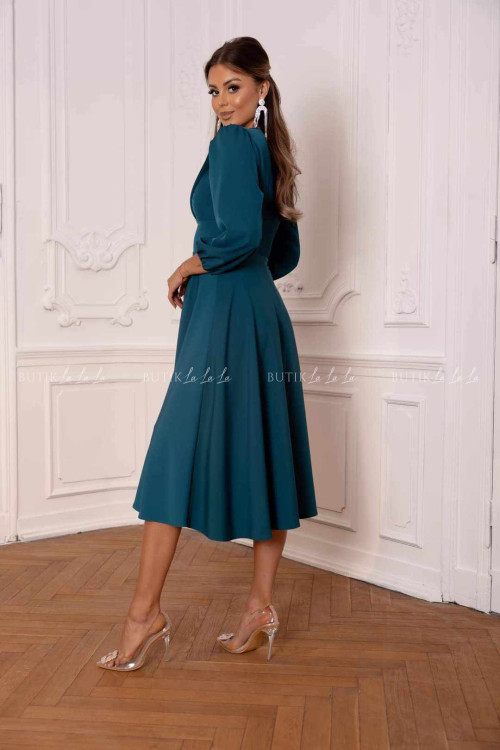 Sukienka midi szmaragdowa Seda 1