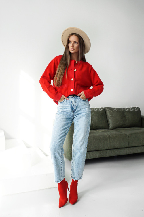 Spodnie jeansowe The Mom Fit High Rise 6