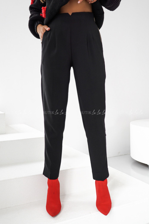 Spodnie materiałowe czarne Comes 1