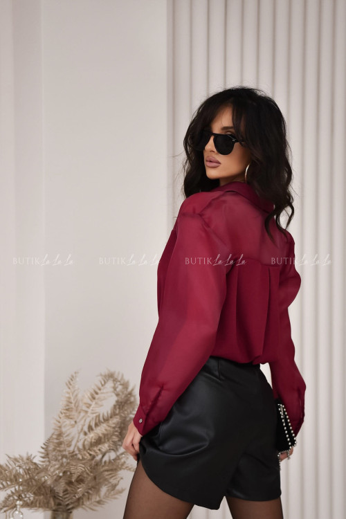 Koszula bordowa Marloe 2