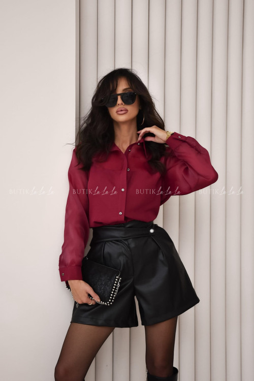 Koszula bordowa Marloe 3