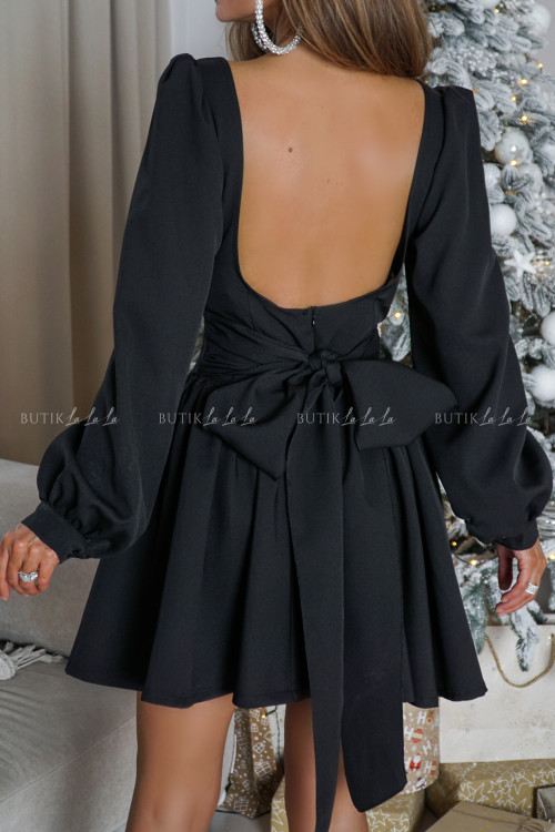 Sukienka mini czarna Aleksandra 2