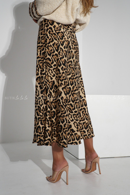 Spódnica w zwierzęcy print Fella 2
