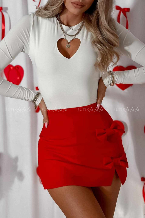 Spódnico spodenki mini czerwone Marlin 5