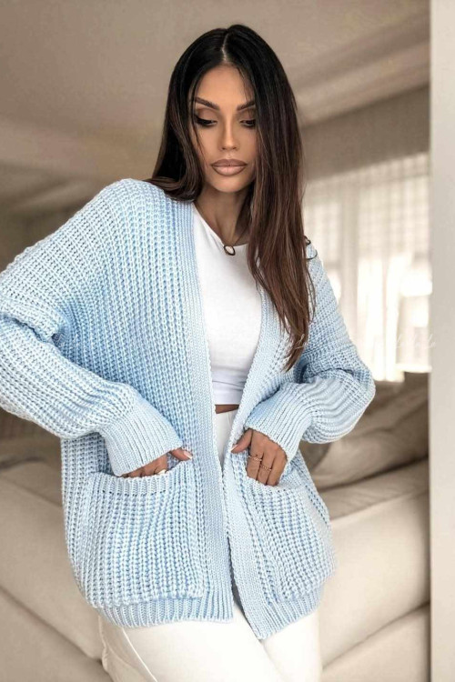 Sweter błękitny Amore