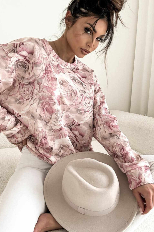 Bluza w kwiatowy print Selfie 1