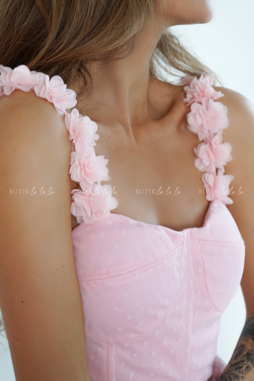 Sukienka różowa tiulowa Charlie 4